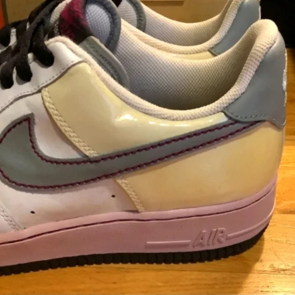 Nike Air Force 1 AF1 Low VINTAGE 2007 SILVER DOLL Men’s Size 10.5 Wmns Size 12 - Picture 9 of 11